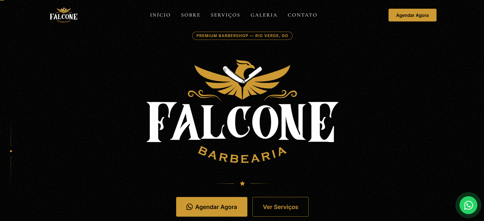Site Falcone Barbearia